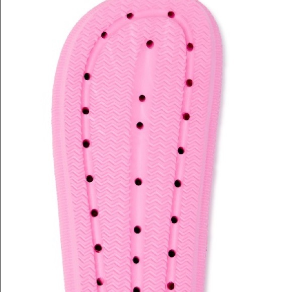 Pink Pillow slide sandals comfort Beach shoe size 8 - Picture 2 of 7